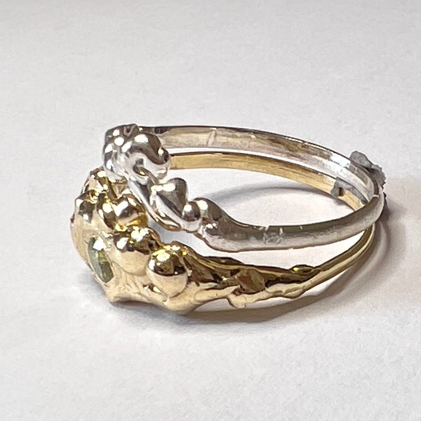 Rings | Finger Adornment | Gold and silver stackers