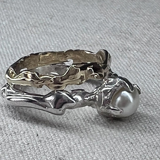 Rings | Finger Adornment | Gold and silver stackers