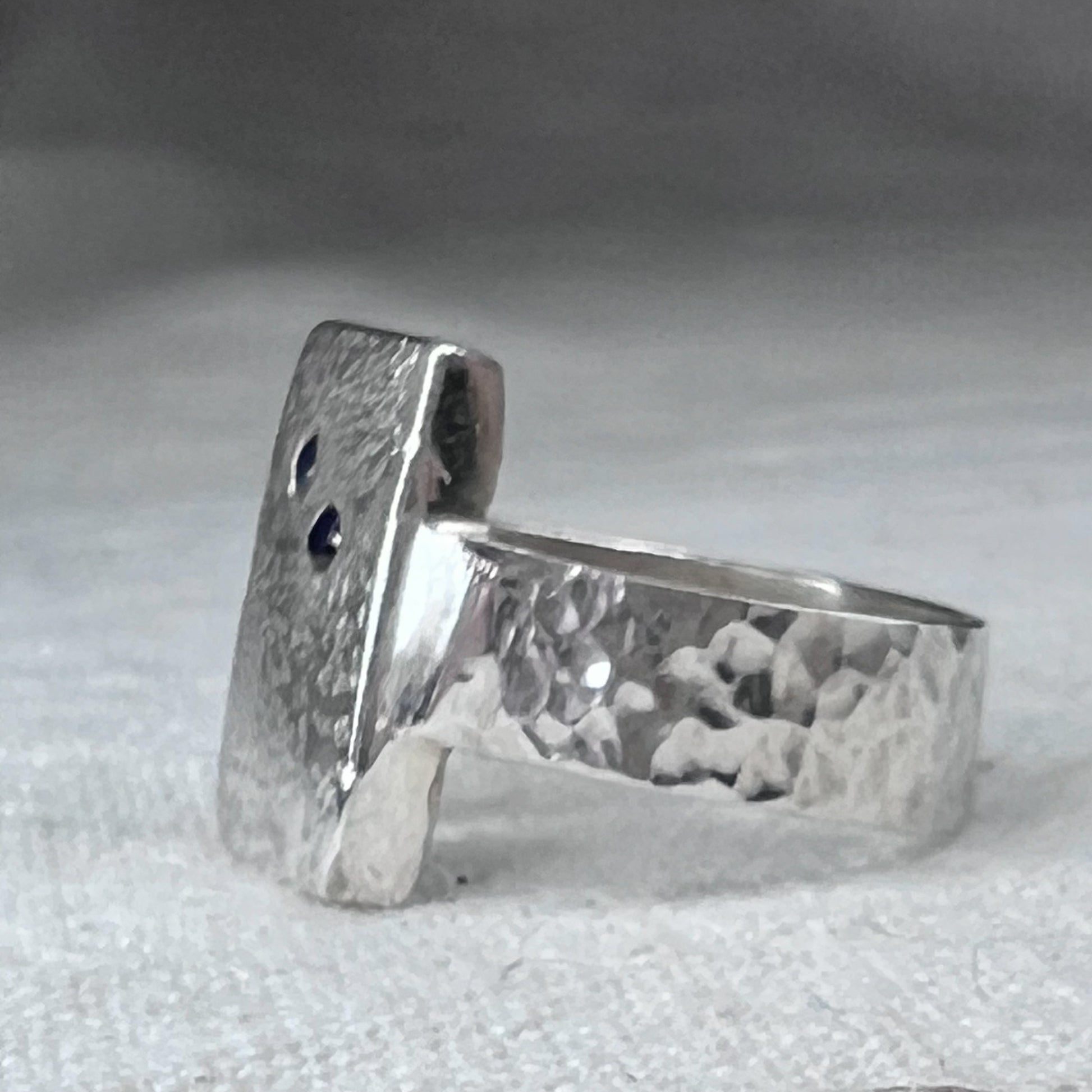 Rings I Finger Adornment I Signet with Sapphires