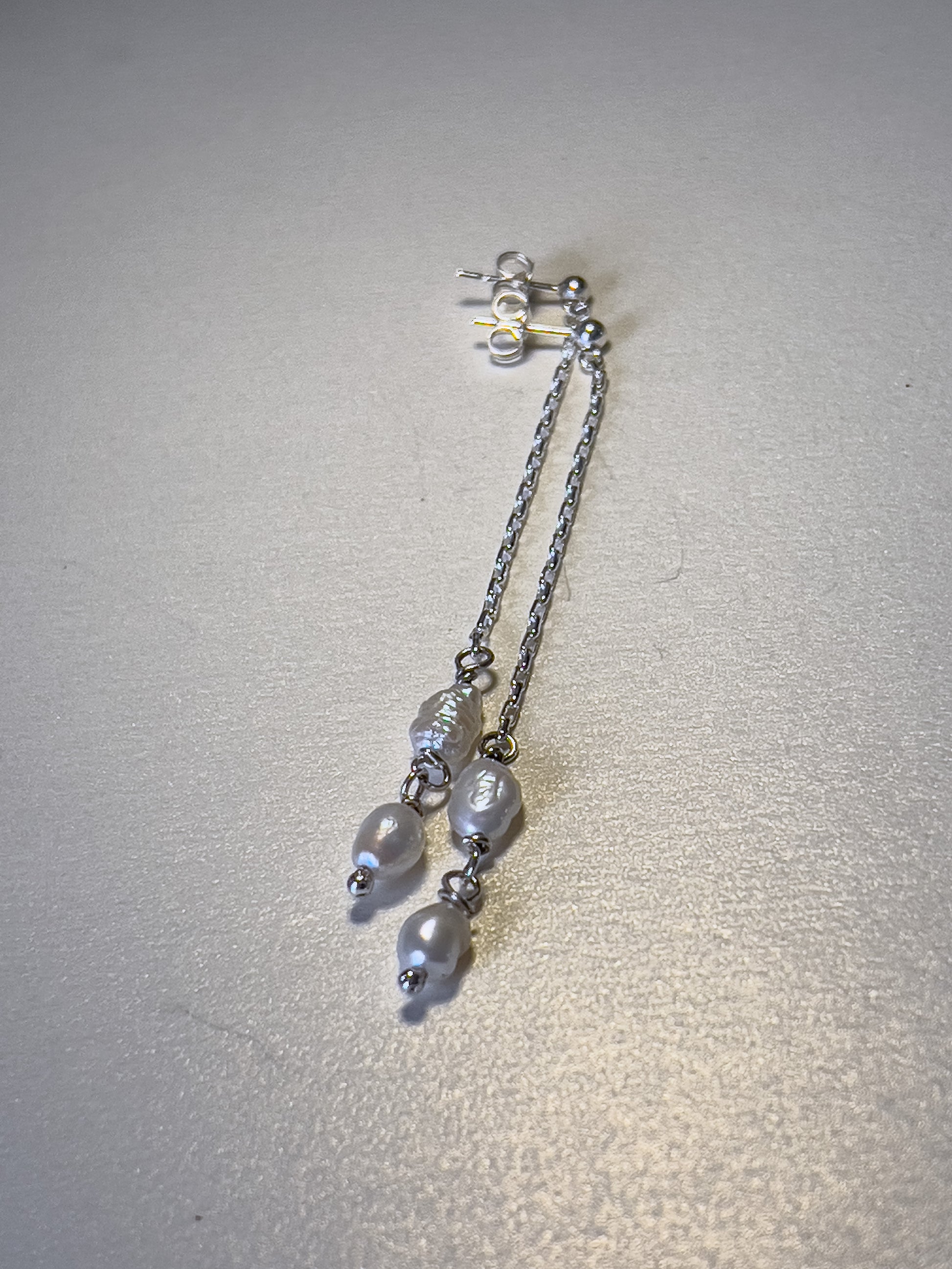 Keshi Pearl earrings