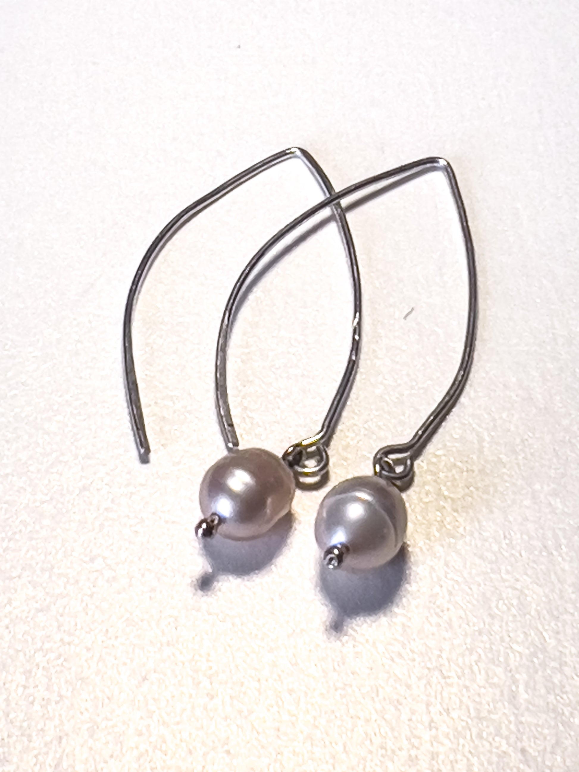 Earrings I Ear Adornment I Pearl with unique hooks