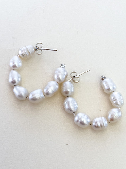 Earring I Ear Adornment I Pearl Cuffs