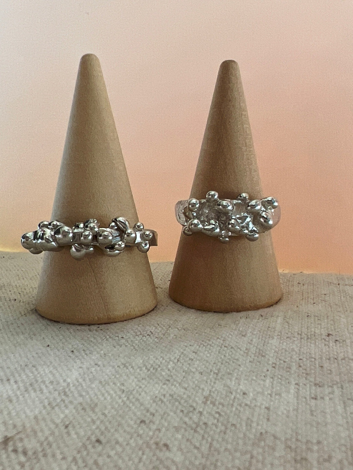 Ring I Finger Adornment Sterling silver Caviar ring