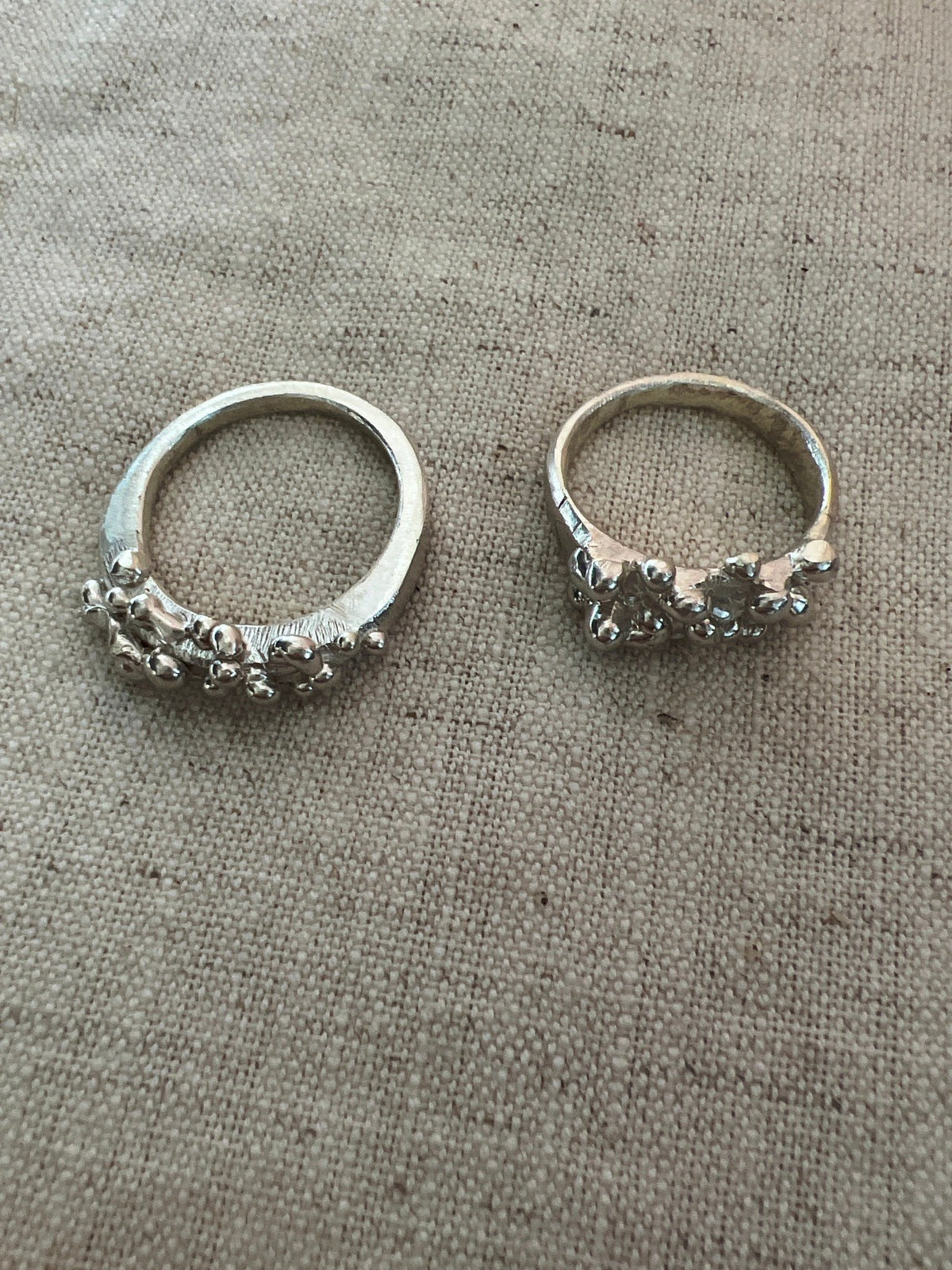 Ring I Finger Adornment Sterling silver Caviar ring