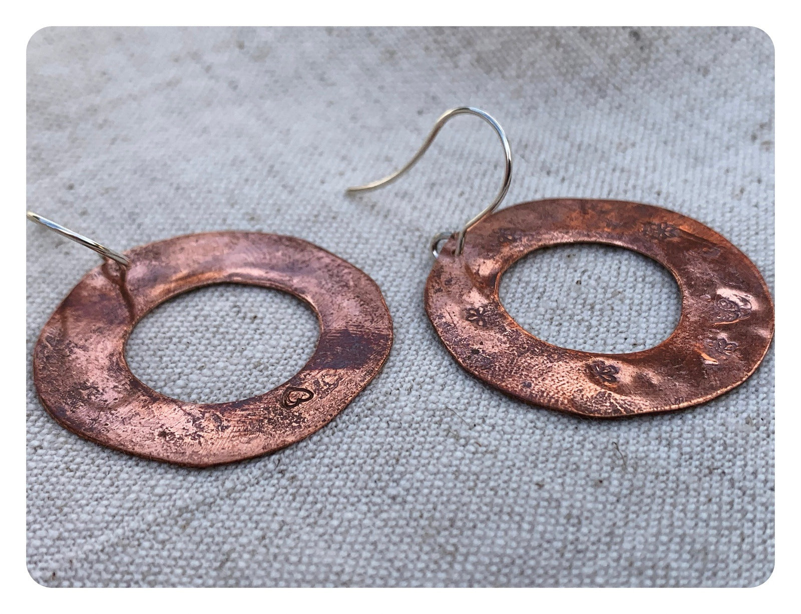 Earrings I Ear Adornment copper Holy Viking shields