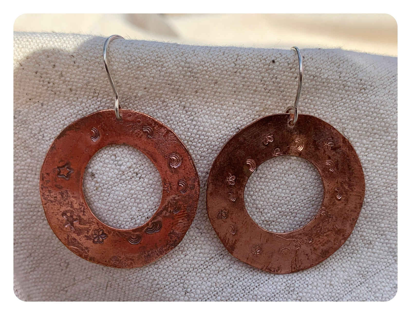 Earrings I Ear Adornment copper Holy Viking shields