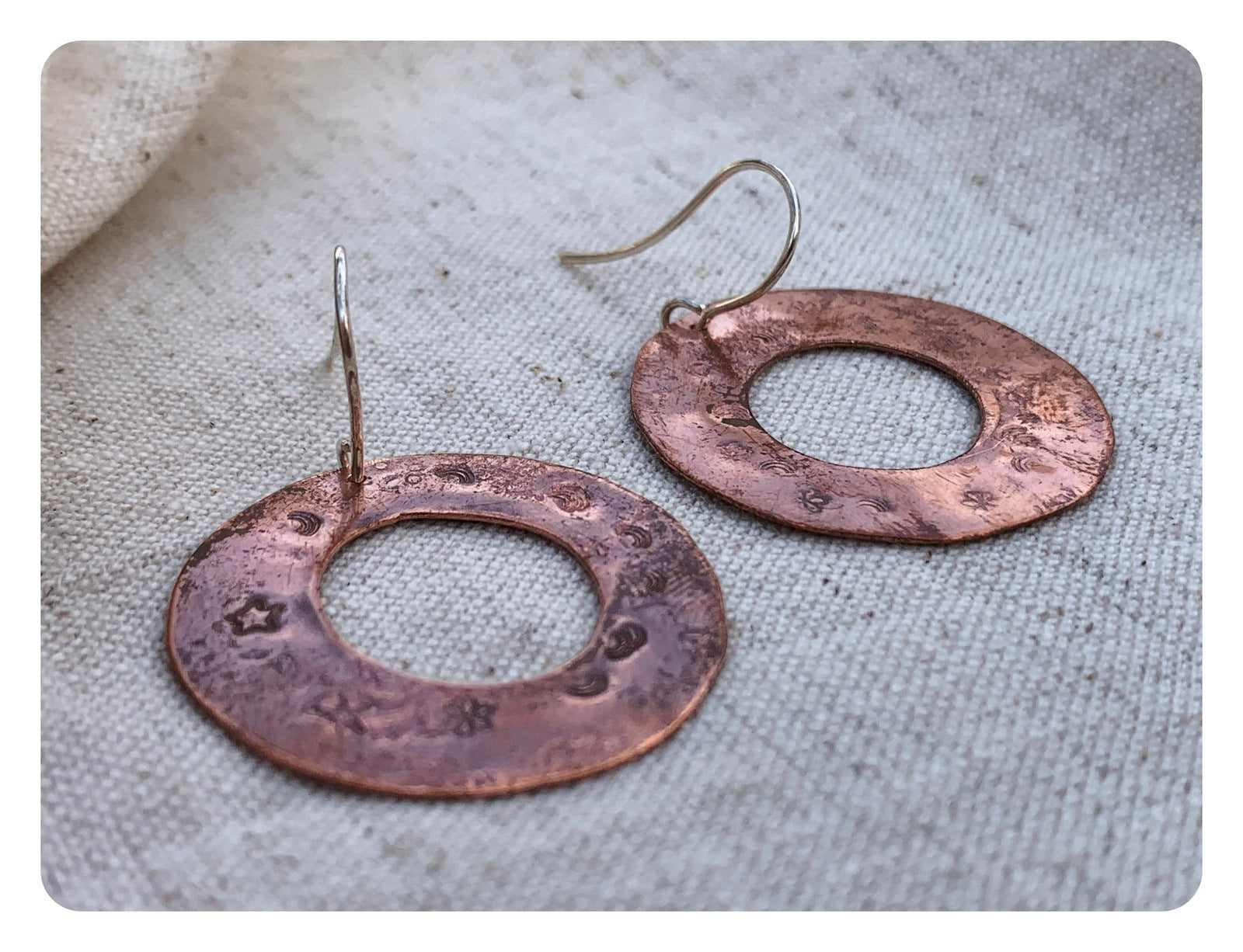 Earrings I Ear Adornment copper Holy Viking shields