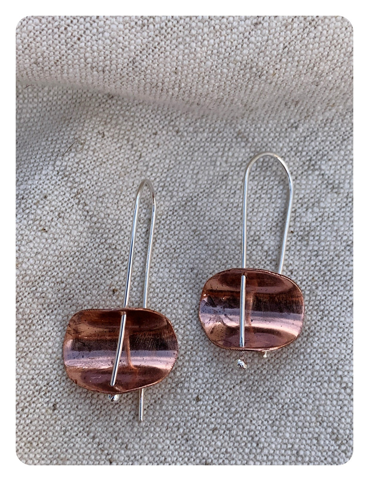 Earrings I Ear Adornment Copper penny curve