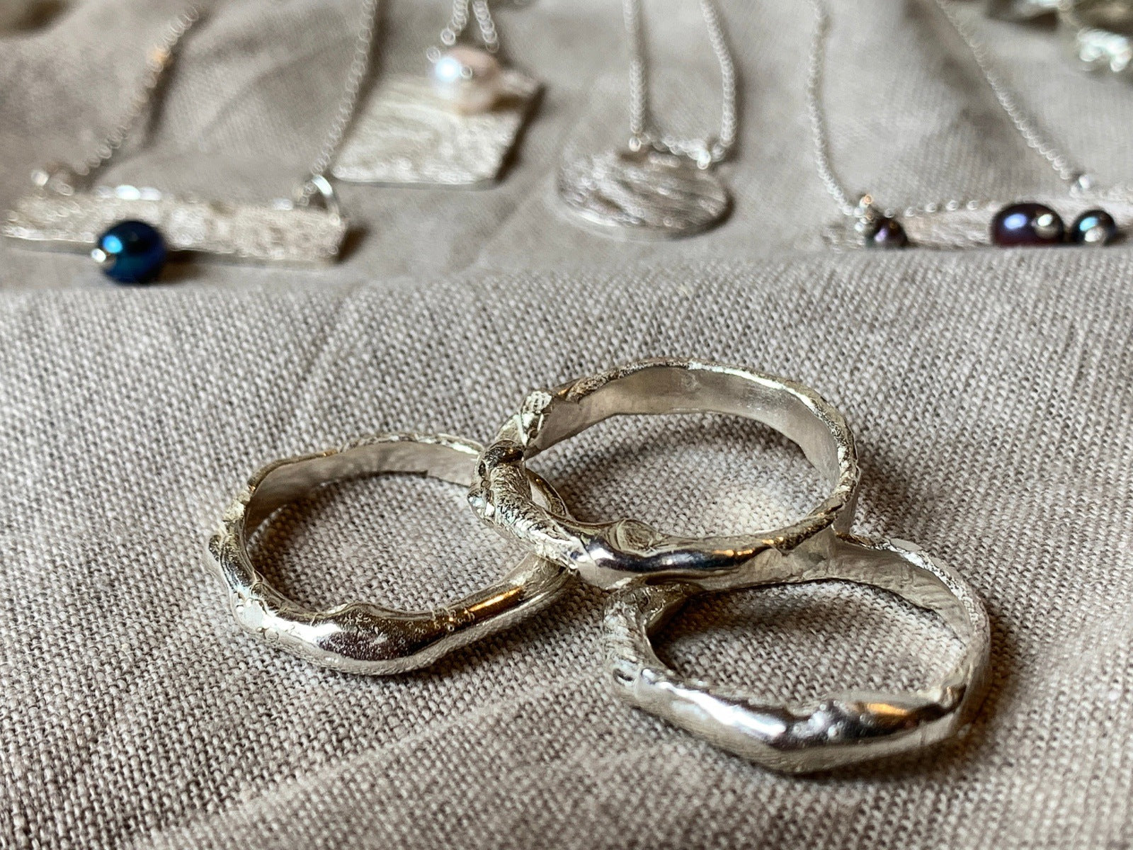 Rings I Finger Adornment Sterling silver Moulton rings