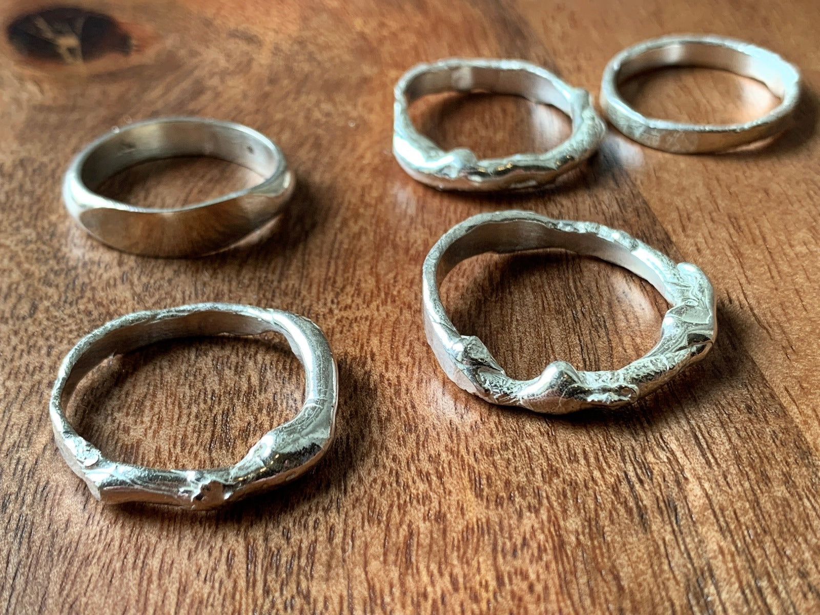 Rings I Finger Adornment Sterling silver Moulton rings